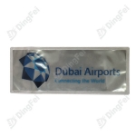 Reflective Patches - Airports Security Silver PVC Reflective Label Patches